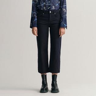 GANT Women's Cropped Wide Colour Jean