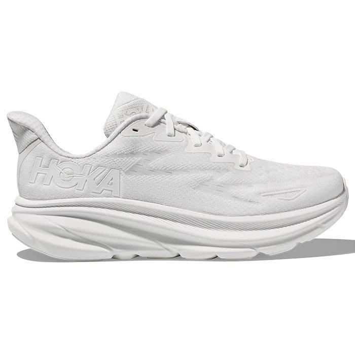 Hoka Women s Clifton 9 White White Size 8