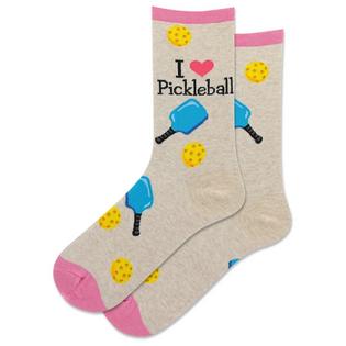 Hot Sox Chaussettes mi-mollet Pickleball pour femmes
