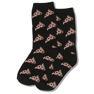 Juniors' Pizza Slices Crew Sock