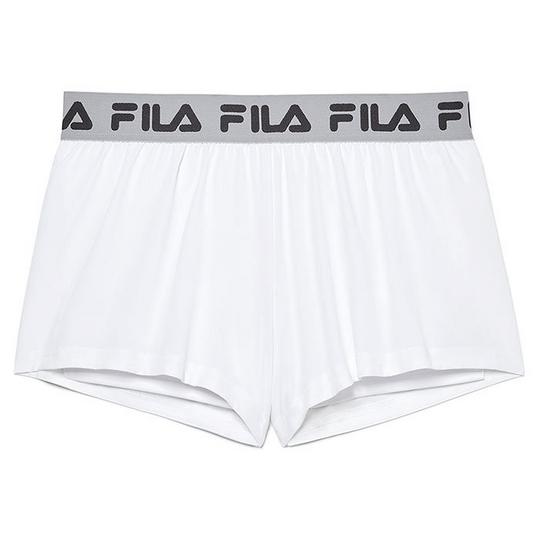 Fila Women s Essentials Woven Shorts in White Size Small