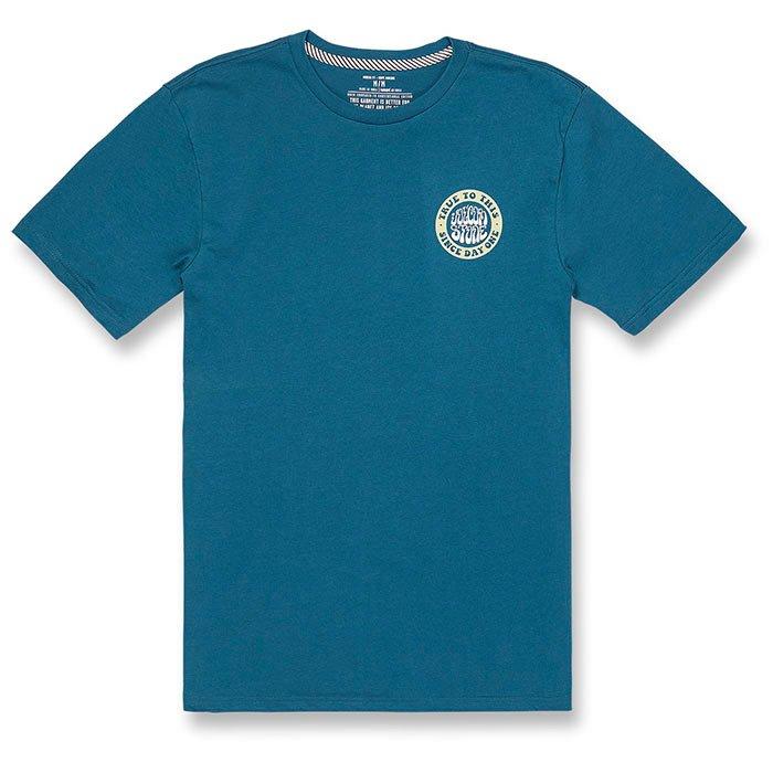 Volcom | Men's Established 1991 T-Shirt, Teal, Size XL