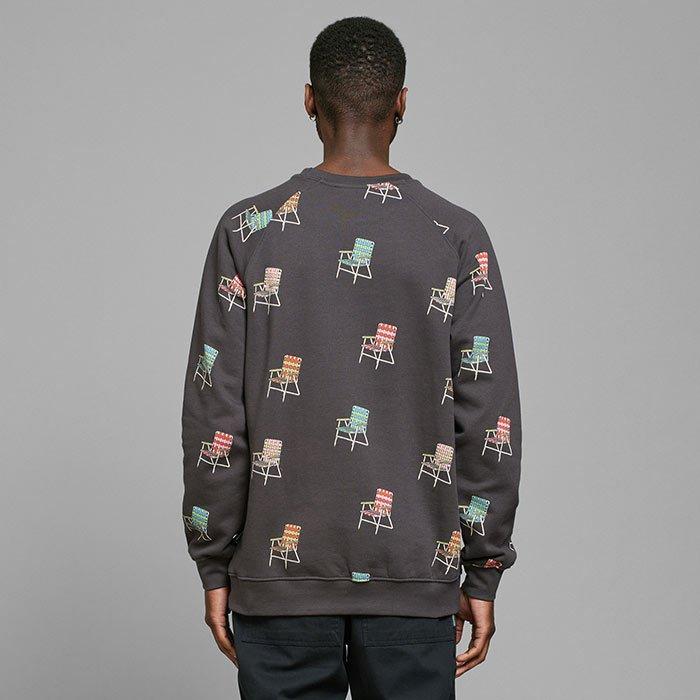 Men's Malmoe Lawn Chair AOP Sweatshirt