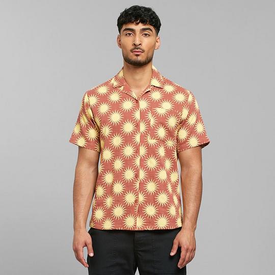 DEDICATED Chemise Marstrand Ditsy Sun pour hommes