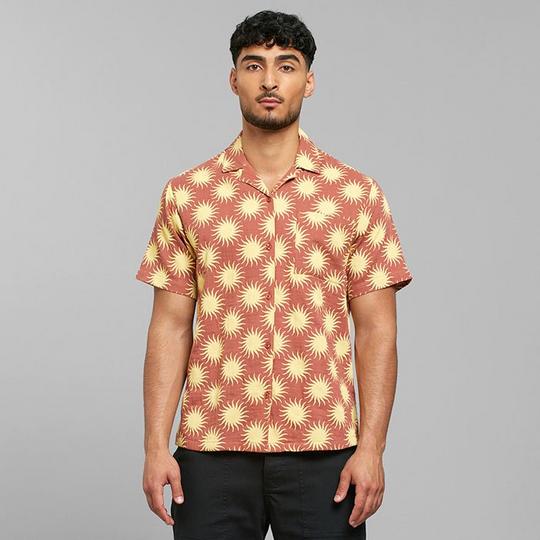 DEDICATED Men s Marstrand Ditsy Sun Shirt