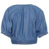 Haut court en chambray pour femmes