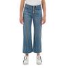 Jean court Selma   taille haute pour femmes
