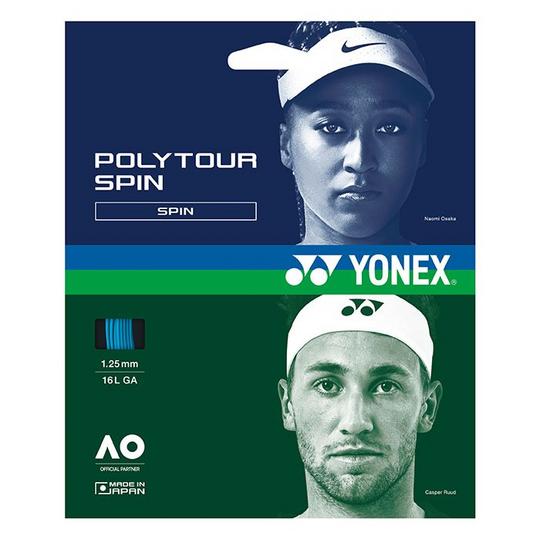 Yonex PolyTour Spin 125 16LG Tennis String