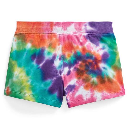 Junior Girls' [7-16] Tie-Dye Cotton Terry Short | Polo Ralph