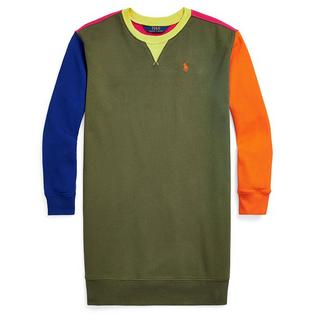 Junior Girls' [7-16] Colourblocked Spa Terry Sweatshirt Dress