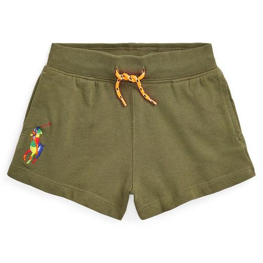 Polo Ralph Lauren Short Big Pony Spa en tissu bouclette pour filles  2-4 