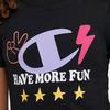 T-shirt Have More Fun Graphic pour filles  4-6X 