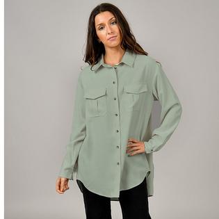 Women's Oversized Button-Down Shirt