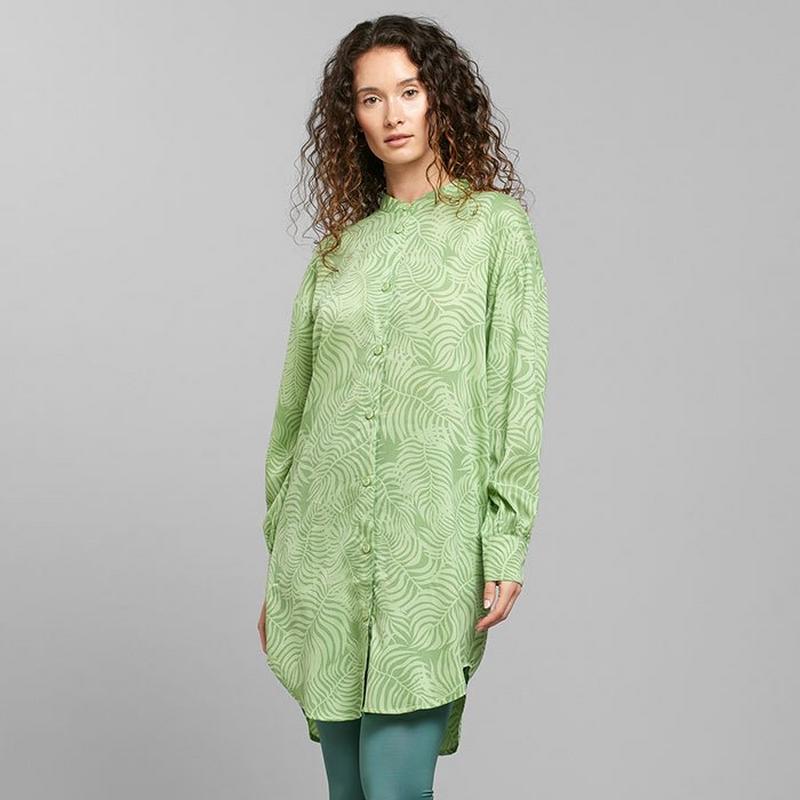DEDICATED Chemise Ljunga Palm Leaves pour femmes