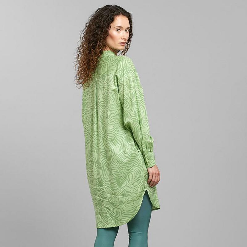 DEDICATED Chemise Ljunga Palm Leaves pour femmes