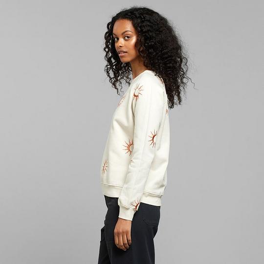 Embroidered sweatshirt womens on sale