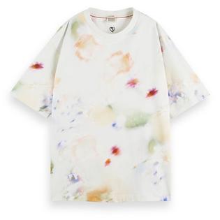 Scotch & Soda Women's Oversized Printed Organic Cotton T-Shirt