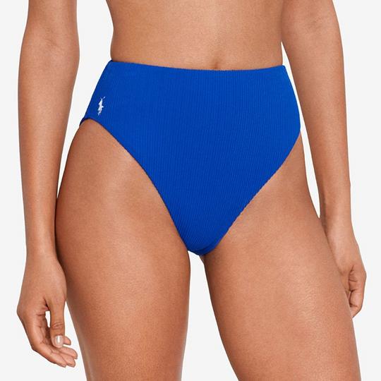 Polo Ralph Lauren Women s Twisted-Rib Mid Bikini Bottom