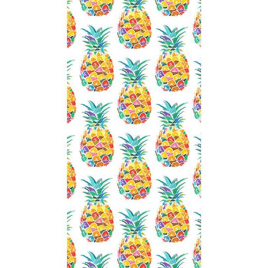 WACi Serviette de plage Pineapples