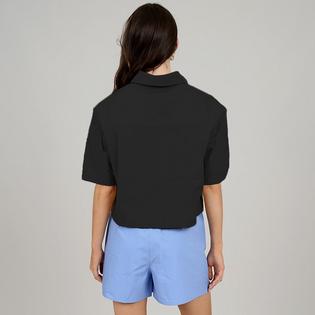 Oak & Ivy Women's Cropped Poplin Shirt