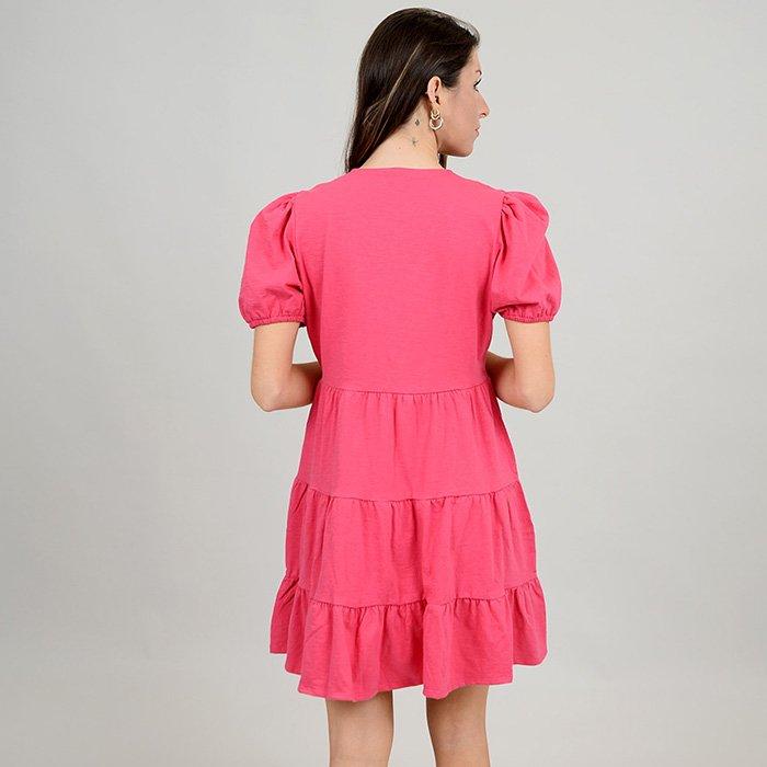 Women's Tiered V-Neck Dress