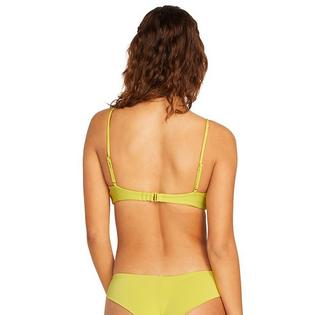 Volcom Haut de bikini &agrave; encolure d&eacute;gag&eacute;e Simply Seamless pour femmes