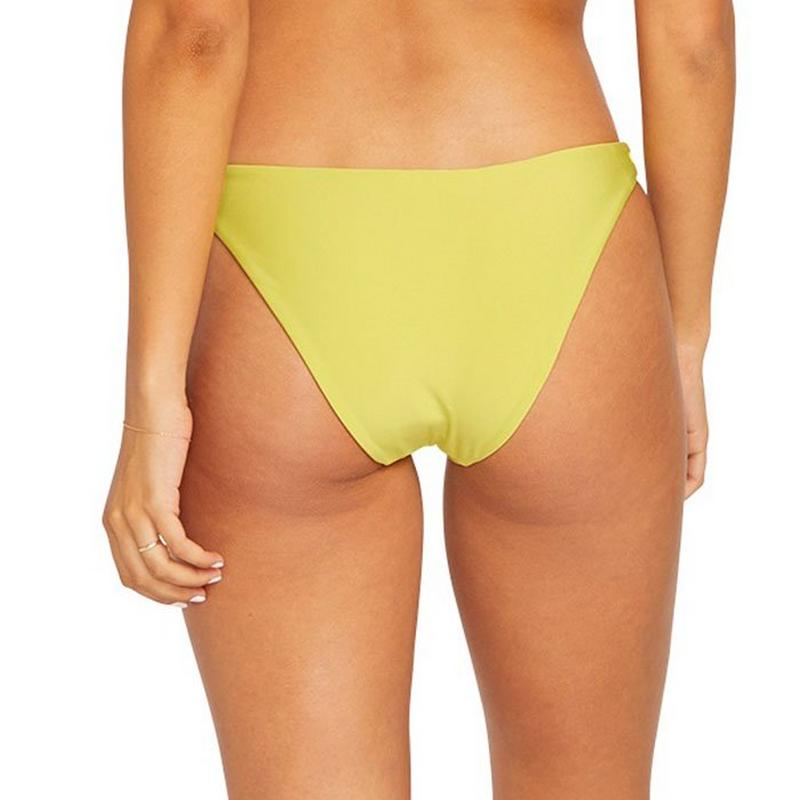 Volcom Bas de bikini &agrave; couverture arri&egrave;re minimale Simply Seamless pour femmes