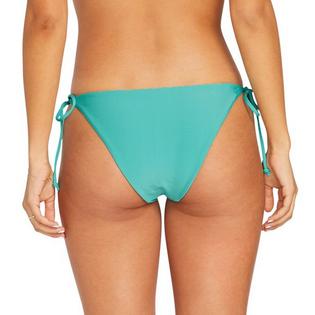 Volcom Bas de bikini avec attache latérale Simply Seamless pour femmes