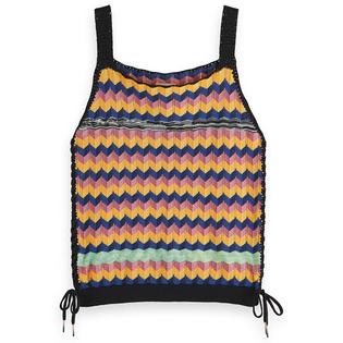 Scotch & Soda Women's Organic Cotton Knit Tank Top