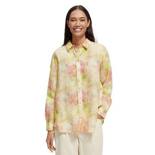 Women's Oversized Linen Shirt