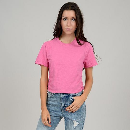 Oak & Ivy T-shirt fronc  sur les c t s pour femmes