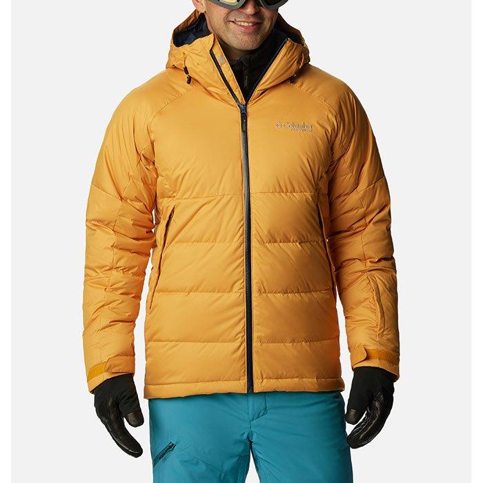 Columbia Roaring Fork Down Men Jacket Raw Honey XL