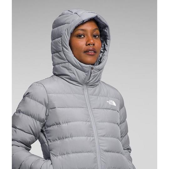 Grey north face jacket womens online