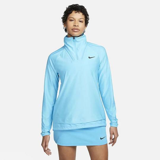 Nike dri fit half zip women's best sale