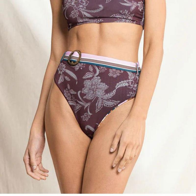 Maaji Swimwear Bas de bikini Whitney &agrave; taille haute pour femmes