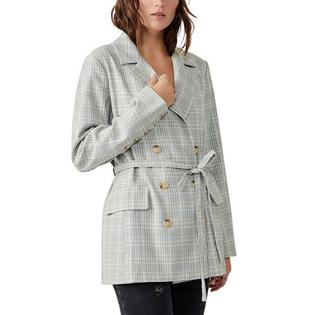 Women's Olivia Plaid Blazer