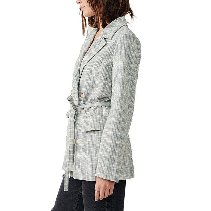 Women's Olivia Plaid Blazer