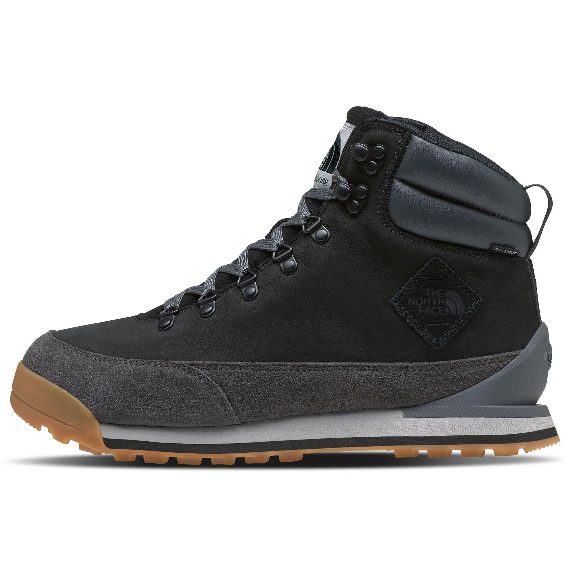 The North Face | Men's Back-To-Berkeley IV Leather Waterproof Boots, Black, Size 13