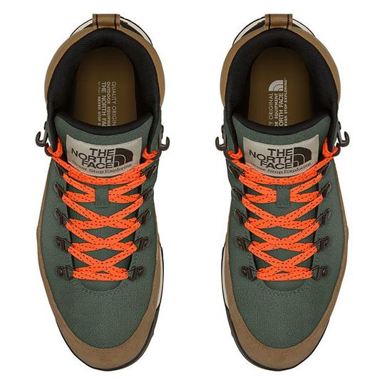 Green north face boots online