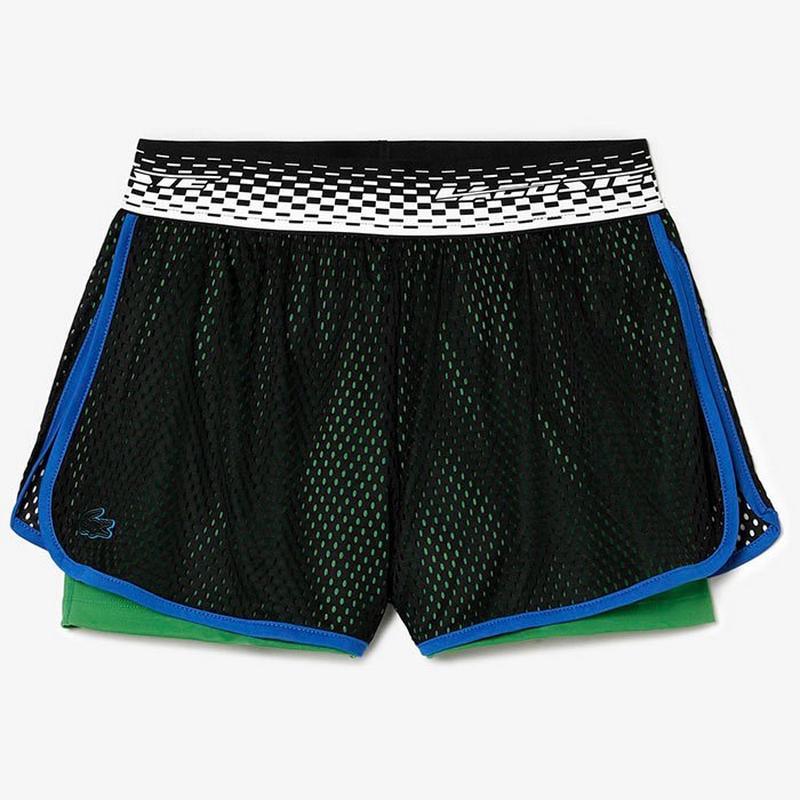 Lacoste Short de tennis doubl&eacute; pour femmes