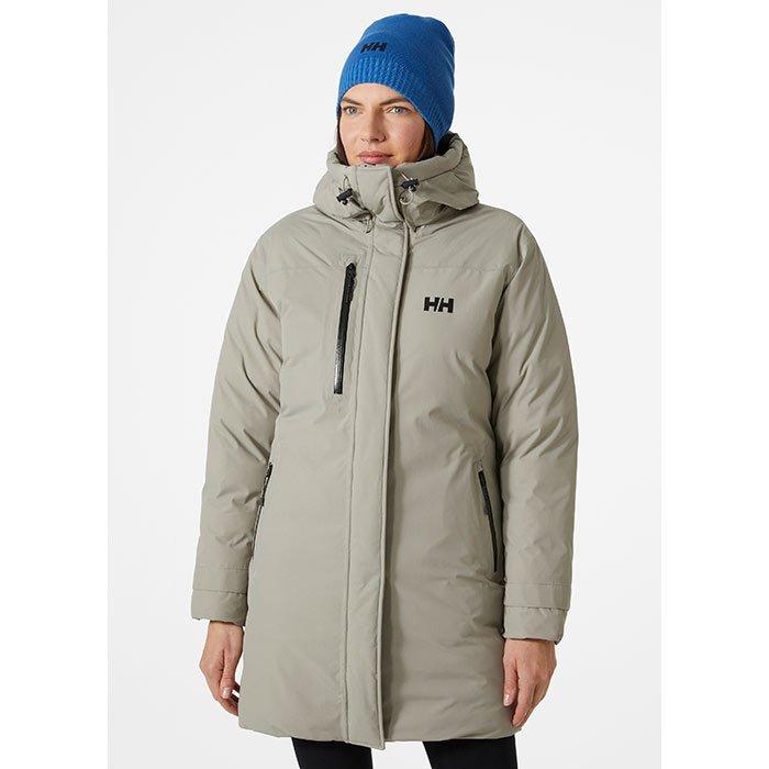 Helly Hansen Adore Parka Hooded Jacket Grey Women L