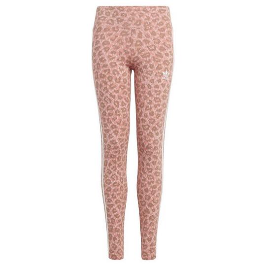 Adidas Originals Girls Animal Print High Waist Leggings