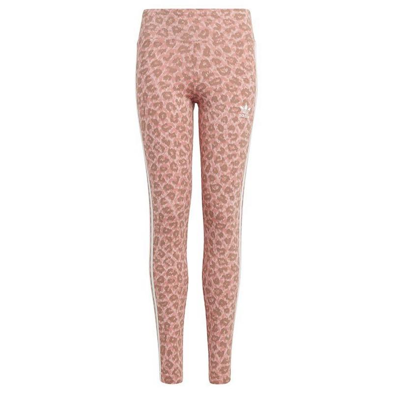 adidas Originals Juniors' [8-16] Animal Allover Print High Waist Legging
