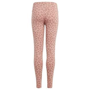 adidas Originals Juniors' [8-16] Animal Allover Print High Waist Legging
