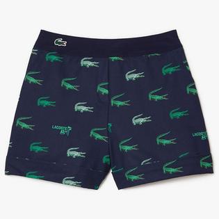 Lacoste Women's Lightweight Printed Taffeta Short