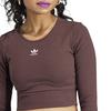 Women s Essentials Rib Long Sleeve T-Shirt