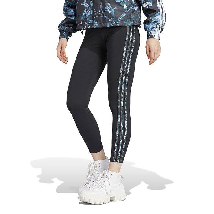 Adidas Originals 3 Stripes Flower Women s Leggings