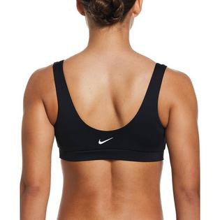 Nike Women's Multi Logo Scoop Neck Bikini Top