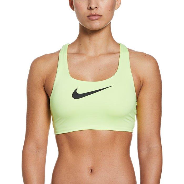 Women's Logo Tape Crossback Midkini Top