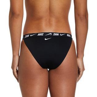 Nike Bas de bikini &agrave; bande Logo Tape pour femmes